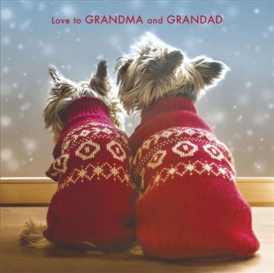 Grandparents Christmas Card - Gajet