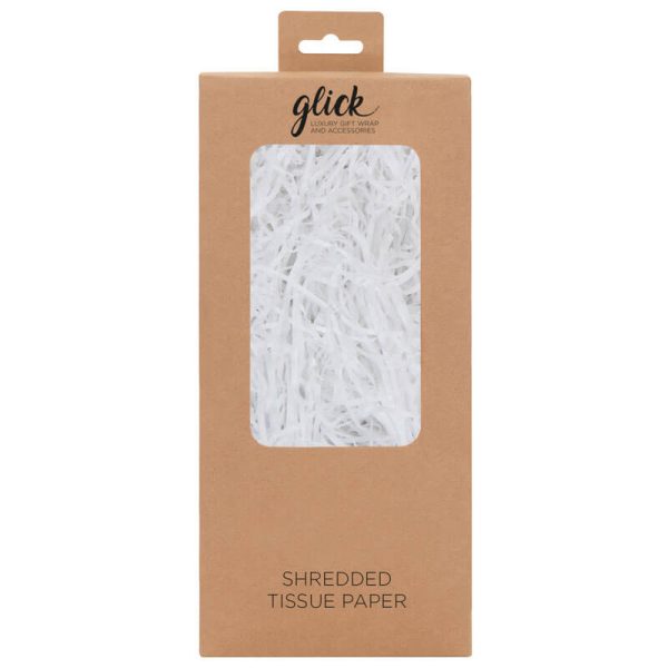 White Shredded Tissue Paper