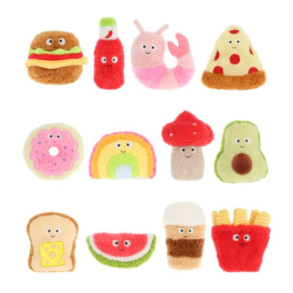 18cm  Food Snackies  Soft Toy