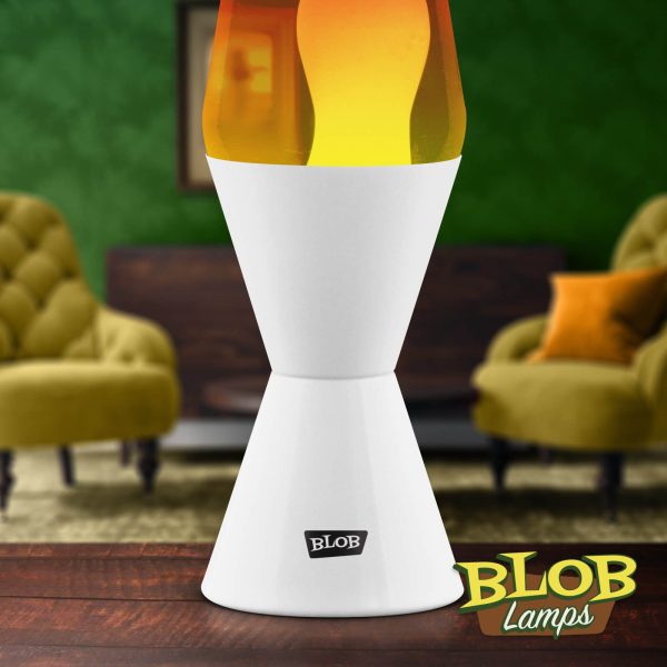 Lava lamp Vintage White - White / Sunset