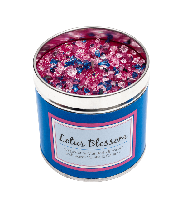 Lotus Blossom Scented Candle